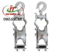 Puly nhôm kéo dây điện 120x60mm