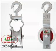 Puly nhôm kéo dây điện 100x50mm