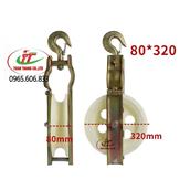 Puly nhựa kéo dây điện 320x80mm