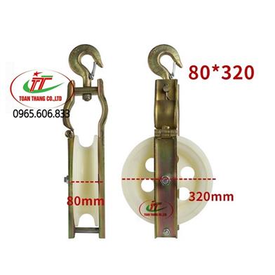 Puly nhựa kéo dây điện 320x80mm