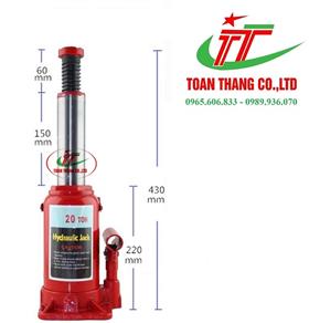 Con đội thủy lực 20 tấn