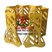 Hàng rào xếp di động nhựa gấp gọn