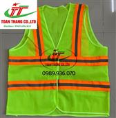 Áo lưới phản quang 3M màu xanh chuối