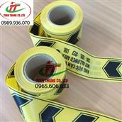 Băng rào cảnh báo vàng đen