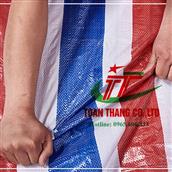 Bạt kẻ sọc che công trình