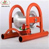 Con lăn kéo cáp mặt đất bánh nhôm