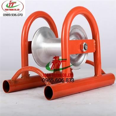 Con lăn kéo cáp mặt đất bánh nhôm