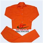 Đồng phục công nhân màu cam