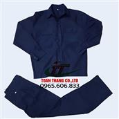 Đồng phục công nhân màu tím than