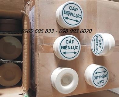 Mốc sứ báo "Cáp Điện Lực"