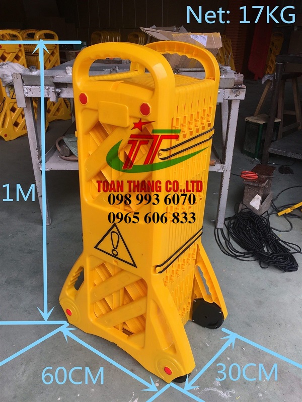Hàng rào nhựa gấp gọn giá tốt