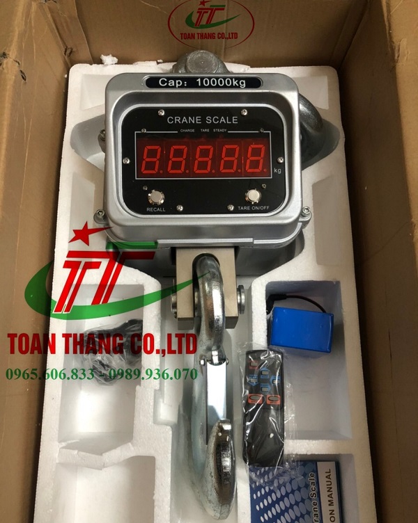 cân treo điện từ 10 tấn