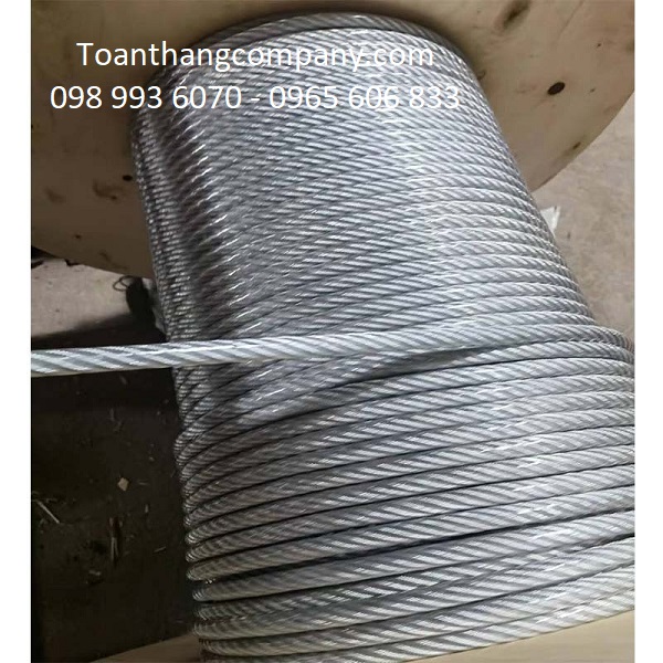 cáp thép phủ nhựa