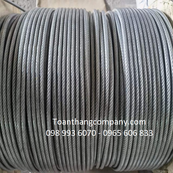 cáp thép bọc nhựa