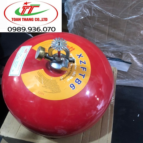 bình cầu chữa cháy tự động 6kg